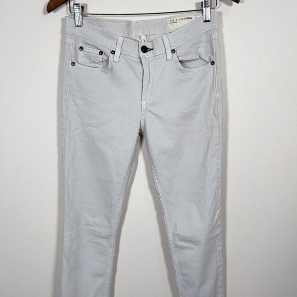 RAG & BONE FOR ARITZIA | ANTIQUE WHITE SKINNY JEANS - Picture 4 of 13